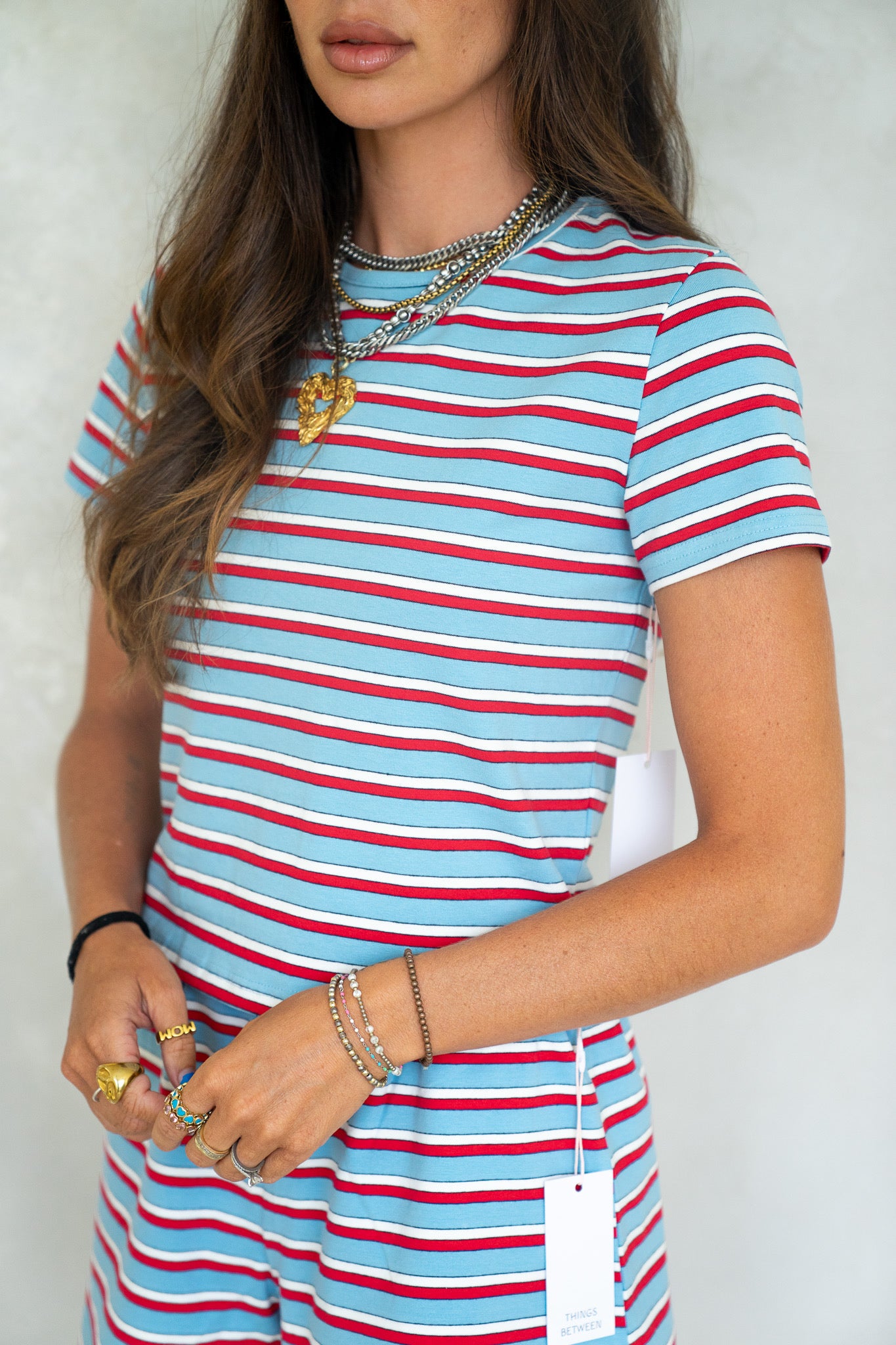 Elaine Stripe Top