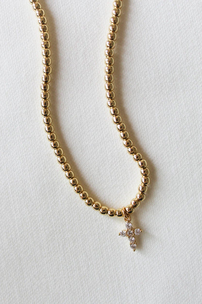 Selena Mini Cross Necklace