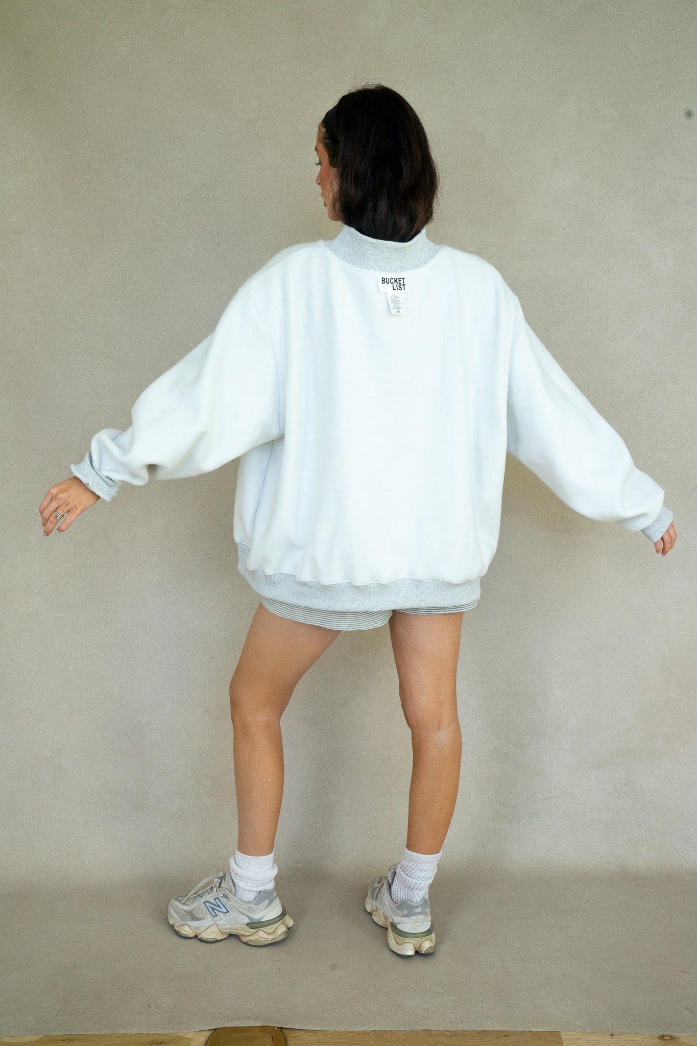 Gym/Bed Reversible Mock Neck