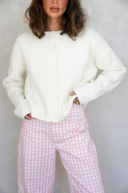 Ollie Cropped Cardigan (Multiple Colors)