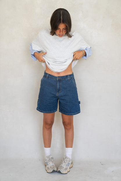 Utility Denim Shorts (New Colors)
