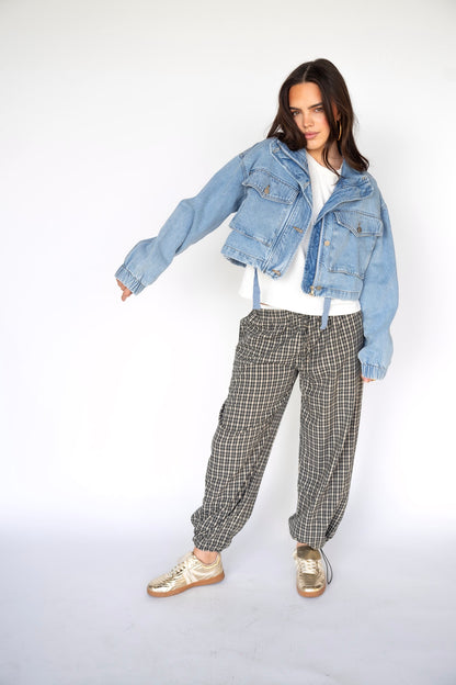 Dalia Plaid Pants