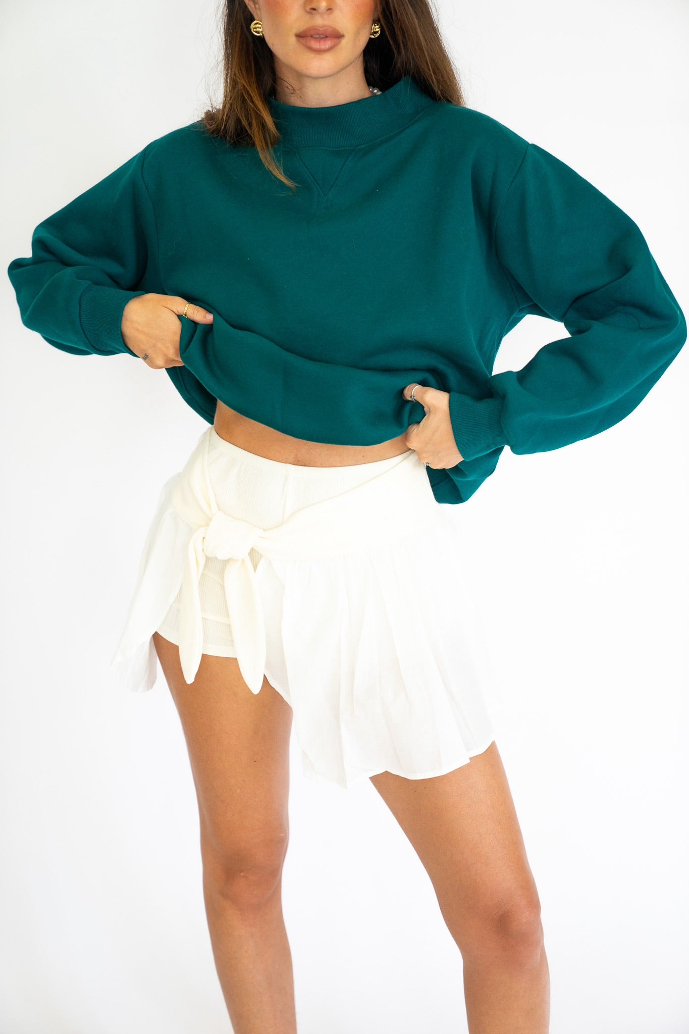 Molly Mock Neck Sweatshirt (Multiple Colors)