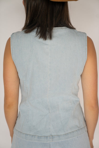 Vintage Denim Vest