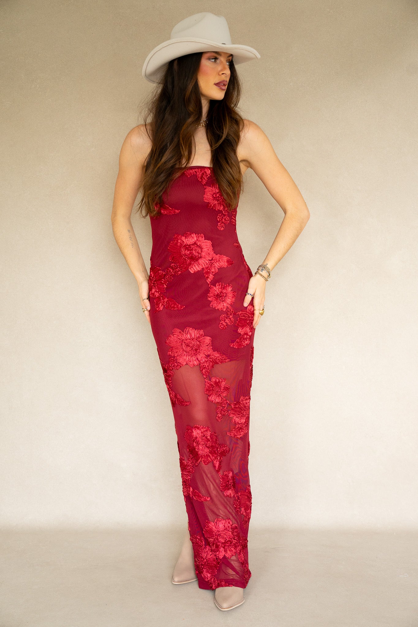 Wine Nights Dress