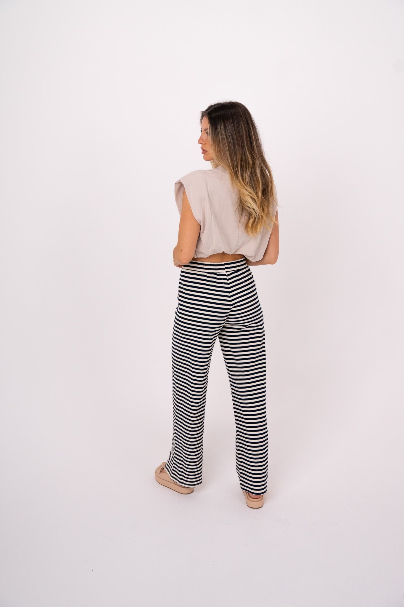 Melanie Striped Pants