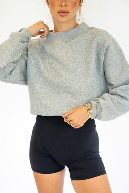 Molly Mock Neck Sweatshirt (Multiple Colors)