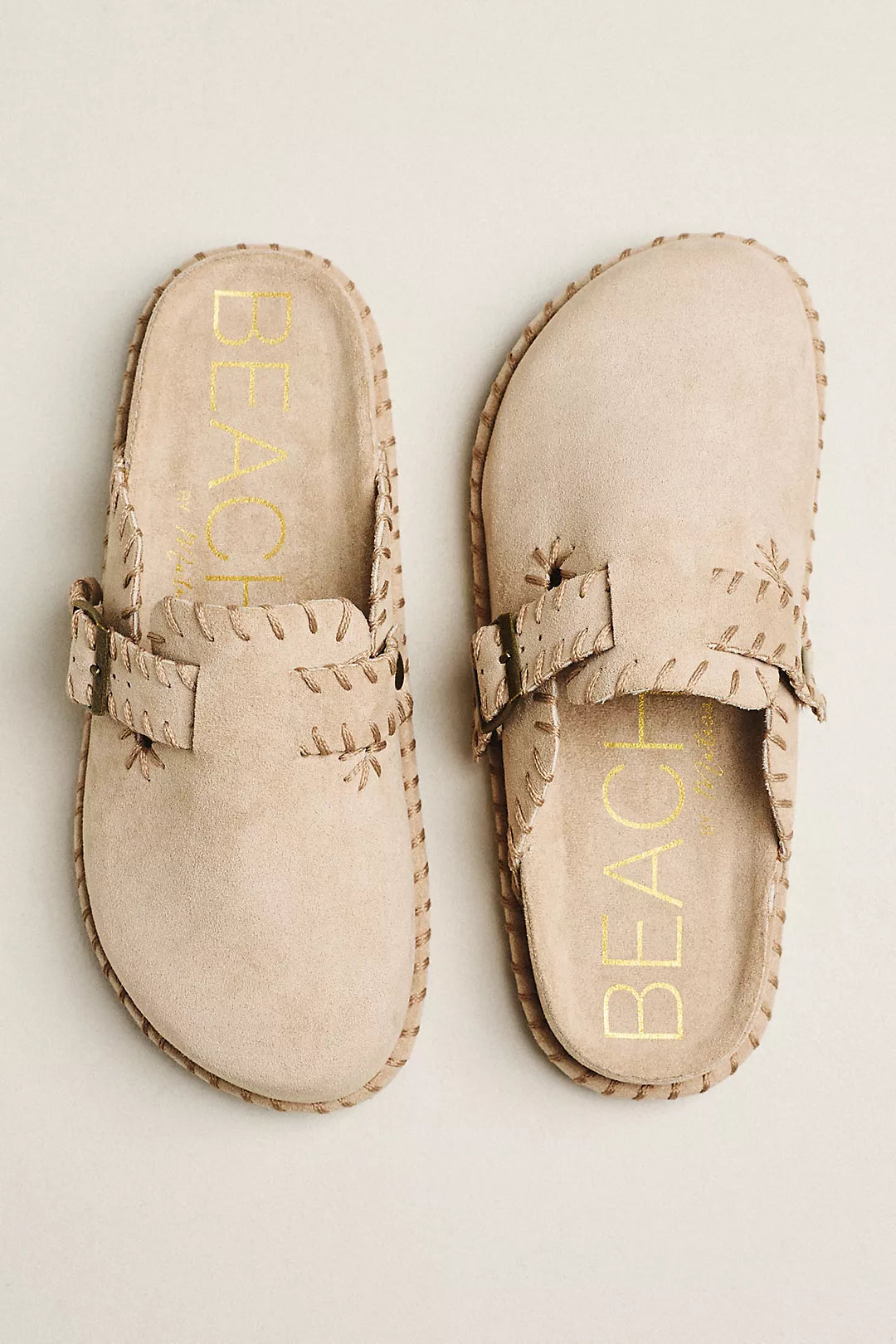 Percy Stitched Mules