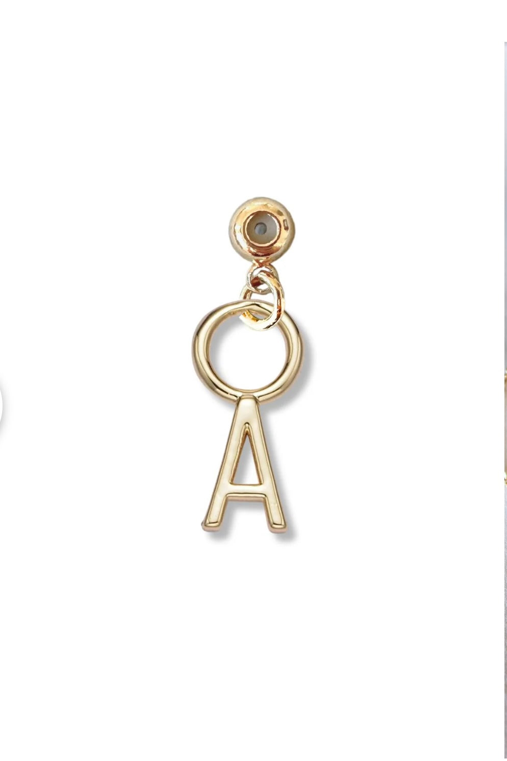 Alphabet Drop Charm