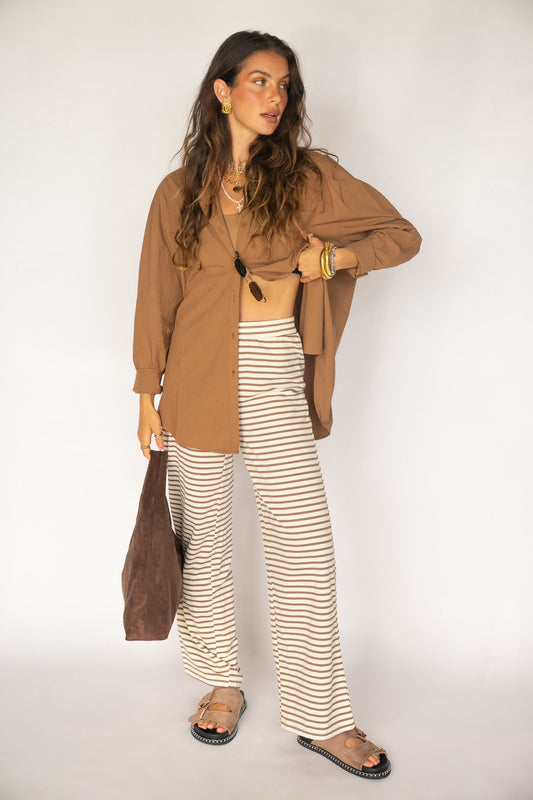 The Brown Button Down
