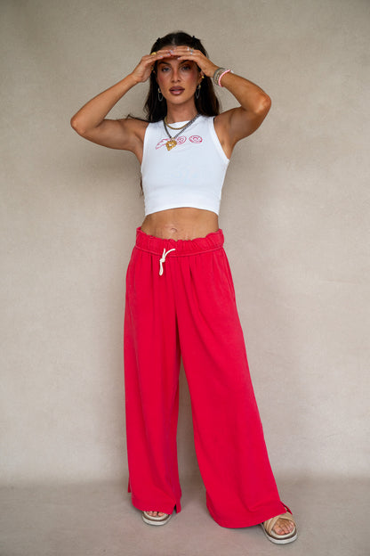 Embroidered Pastry Tank