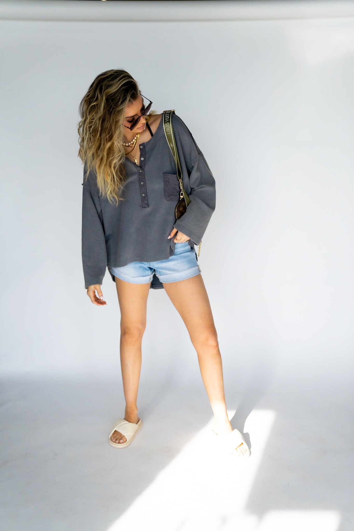Persian Oversized Henley