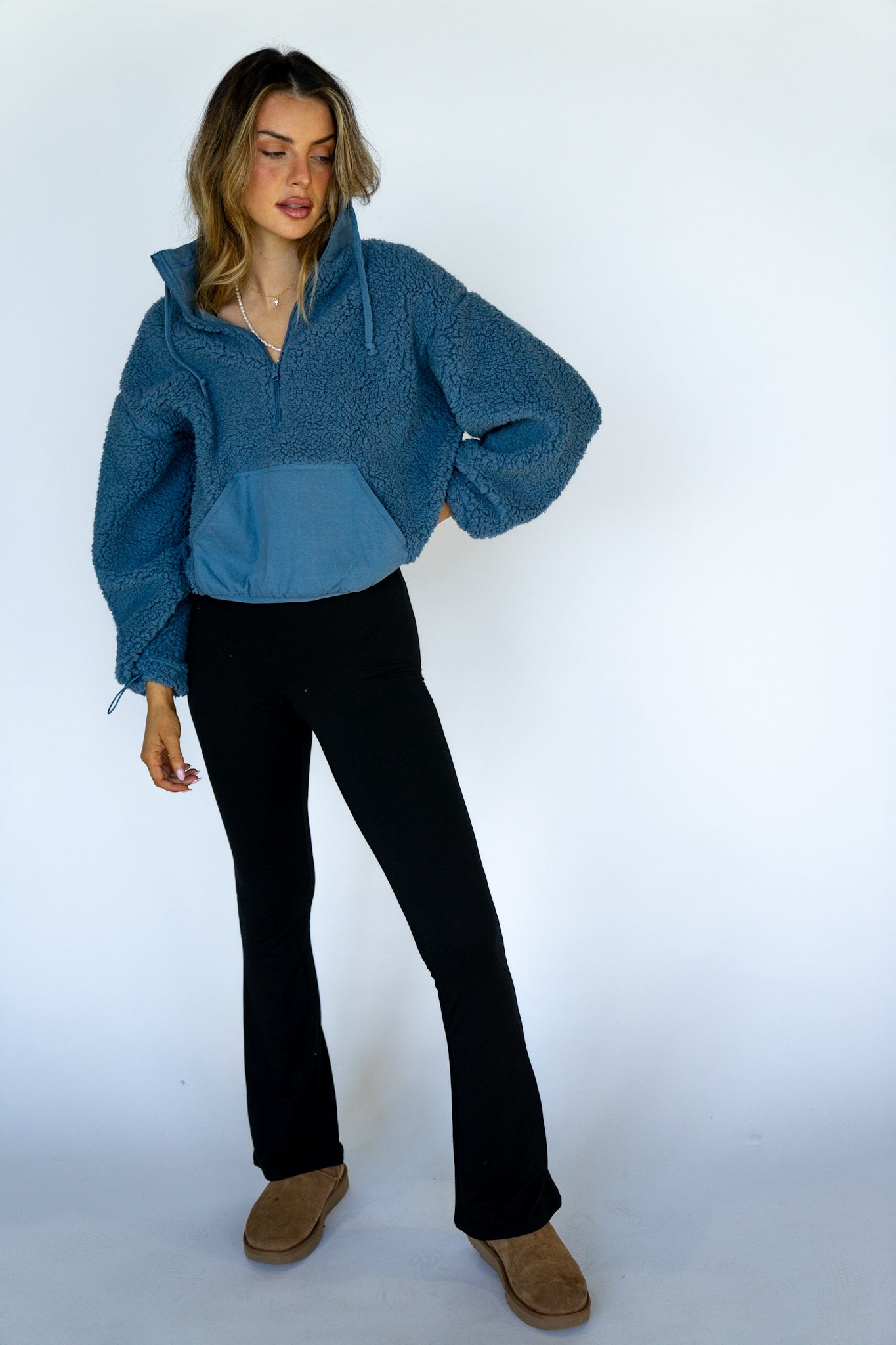 Stone Blue Pullover