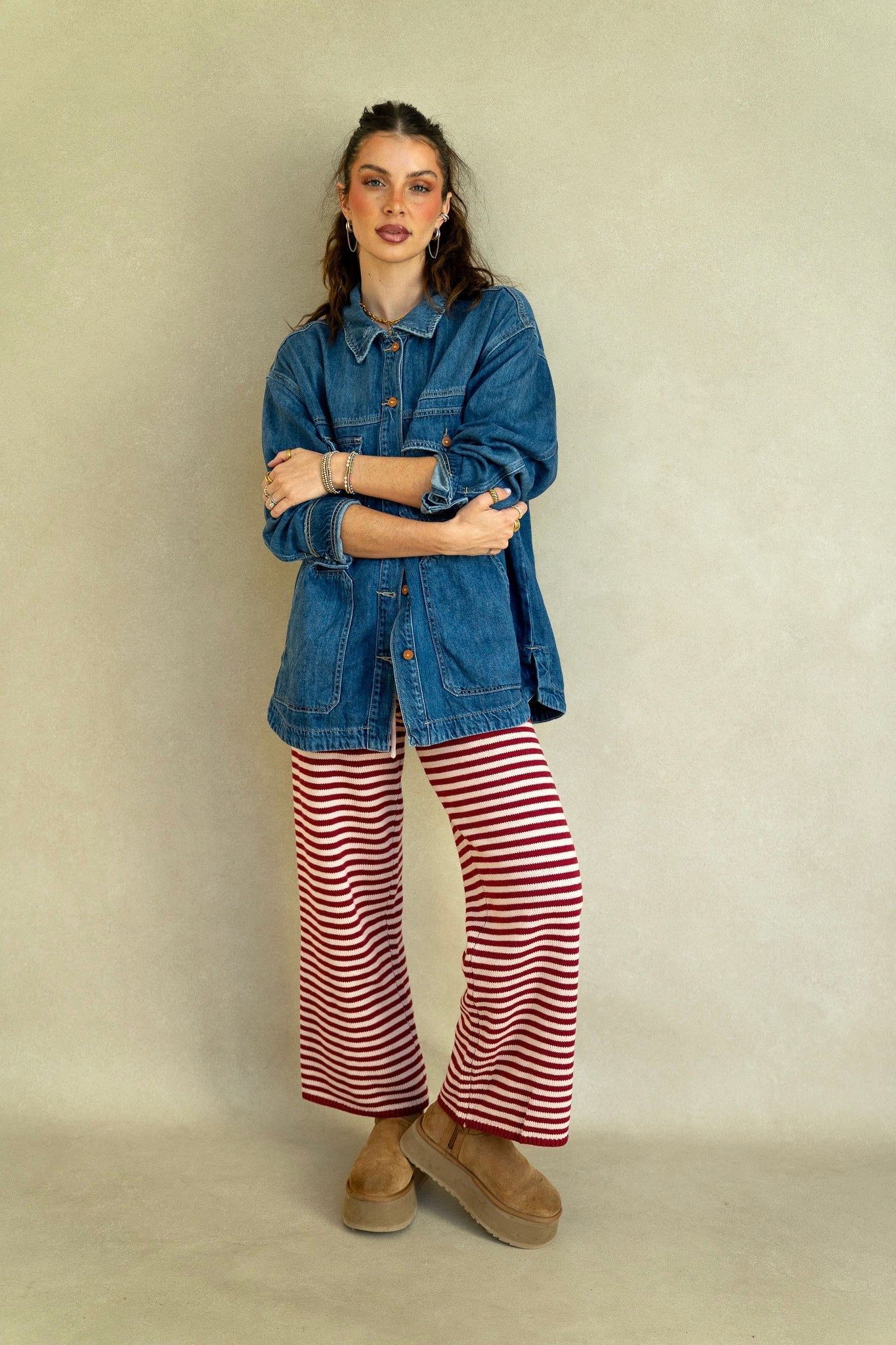 Oversized Denim Shacket