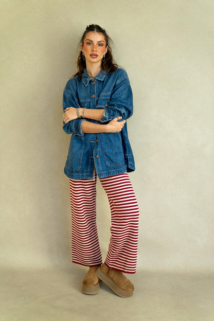 Oversized Denim Shacket