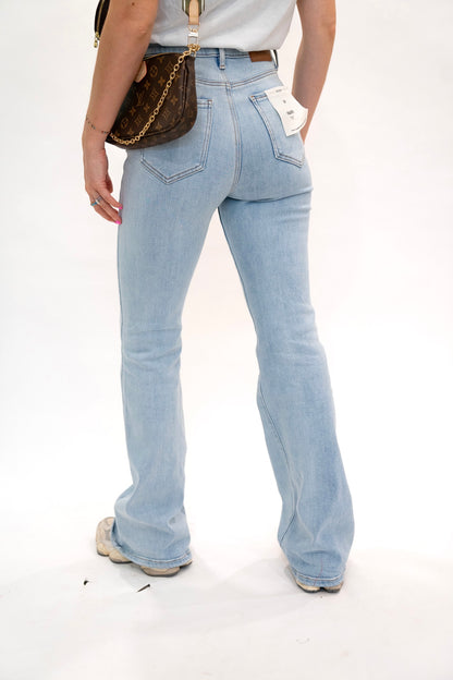 Happi High Rise Flare Jeans (Multiple Colors)