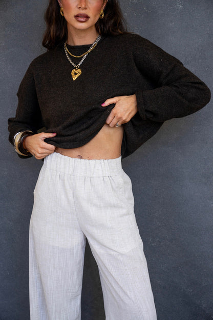 Chocolate Lovely Things Sweater