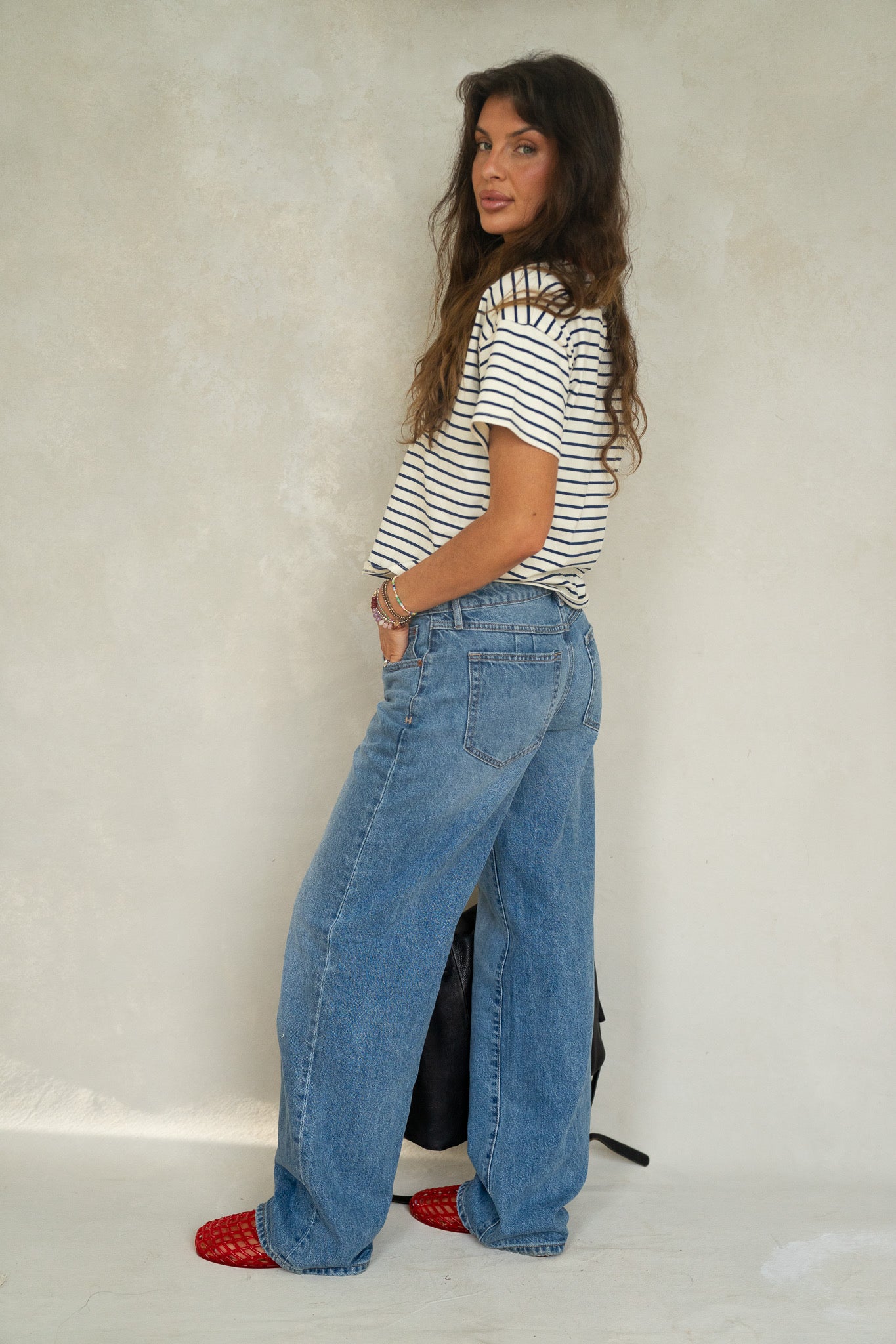 Striped Boxy Tee (New Colors)