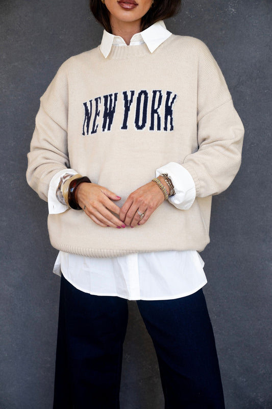 New York Knit Crewneck