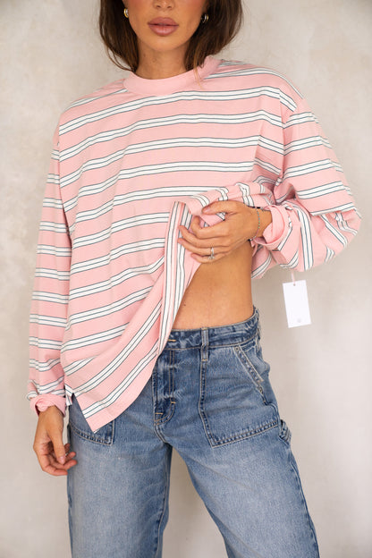 Aiden Pink Longsleeve Top