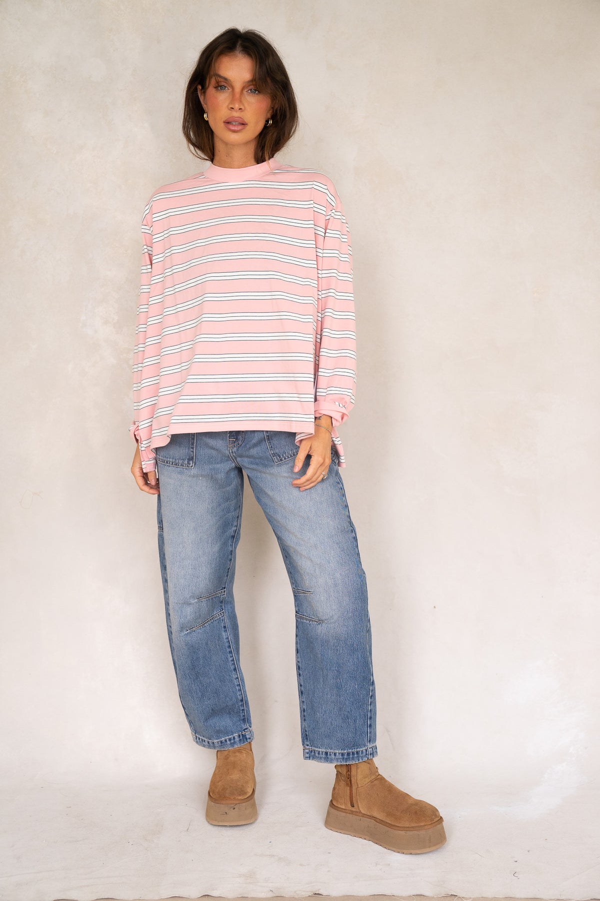 Aiden Pink Longsleeve Top