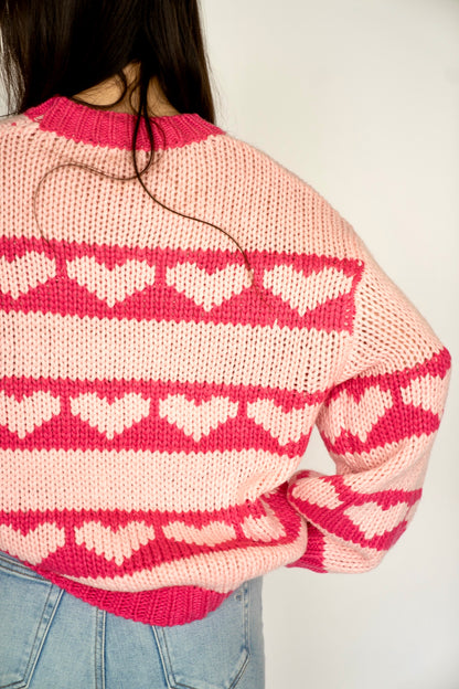 Heart Knit Sweater