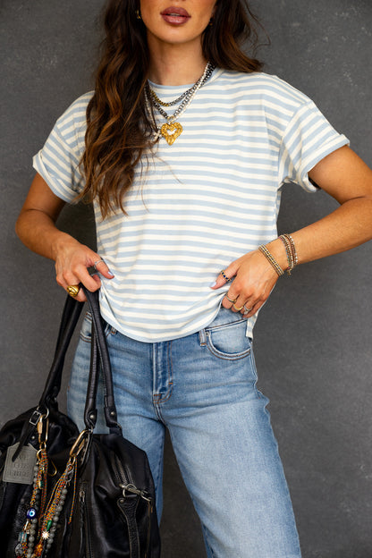 Heidi Top - Light Blue