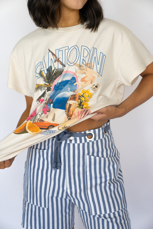 Santorini Sunset Tee