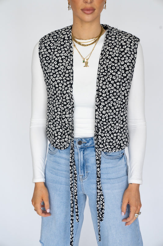 Elevated Floral Vest