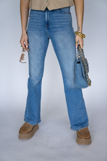 Happi High Rise Flare Jeans (Multiple Colors)