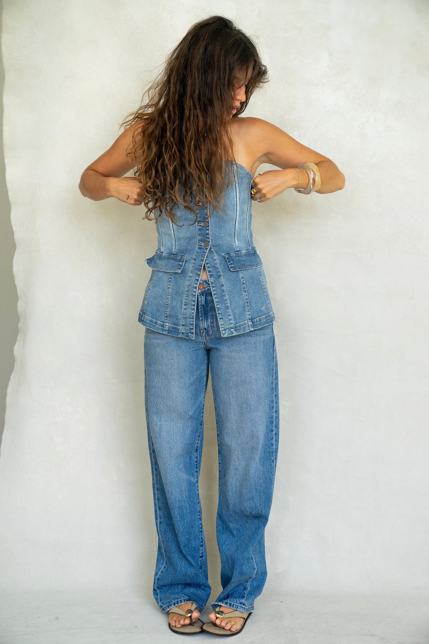 Medium Wash Corset