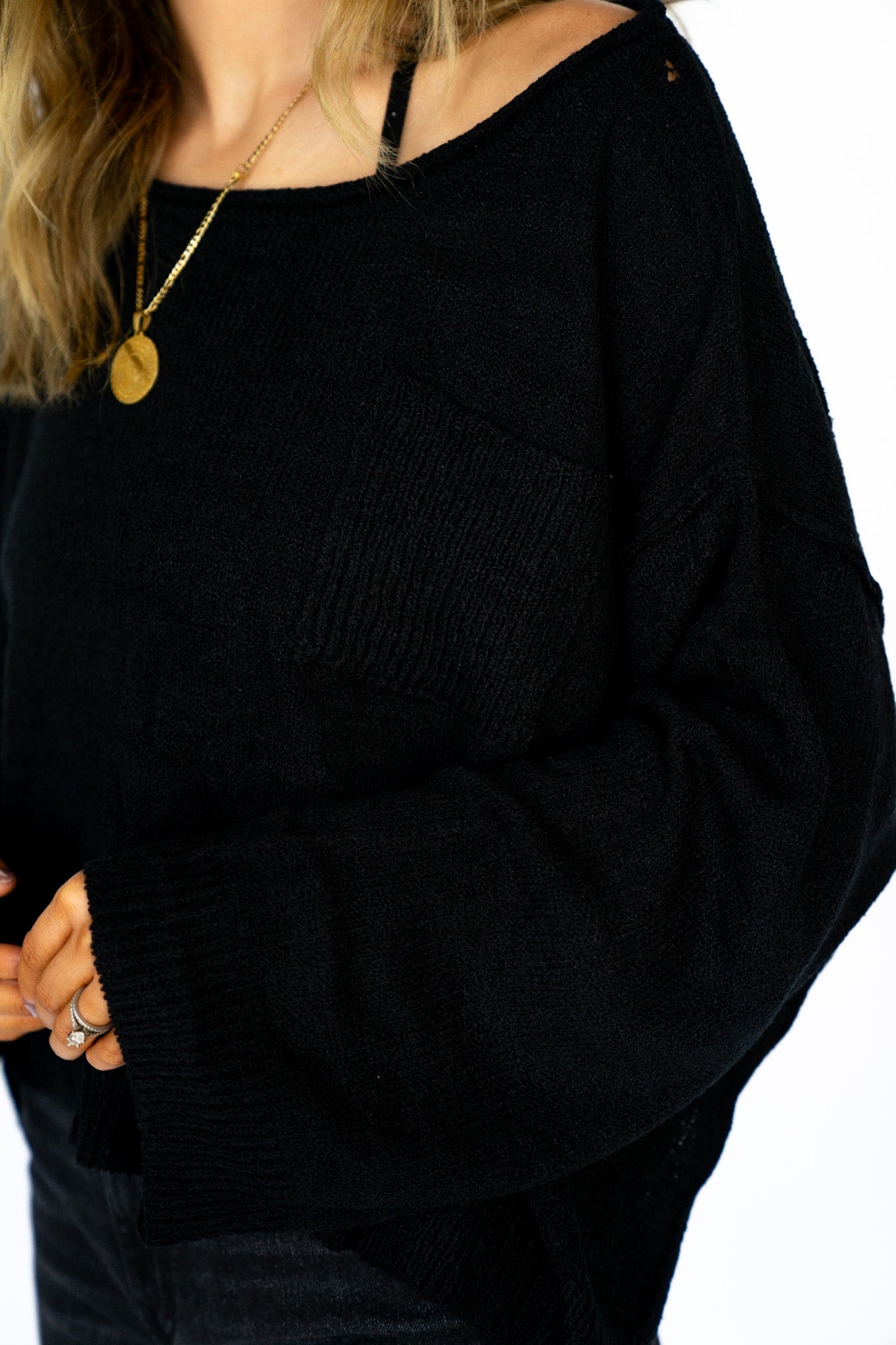 Knit Crop Pullover
