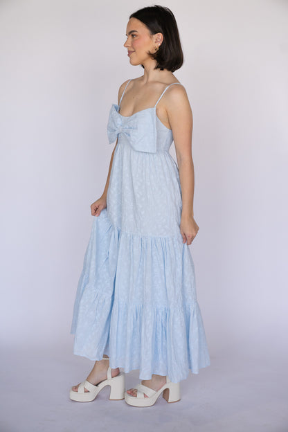 Bluebell Bow Maxi Dress
