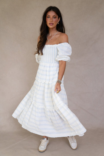 Hattie Smocked Maxi (multiple colors)