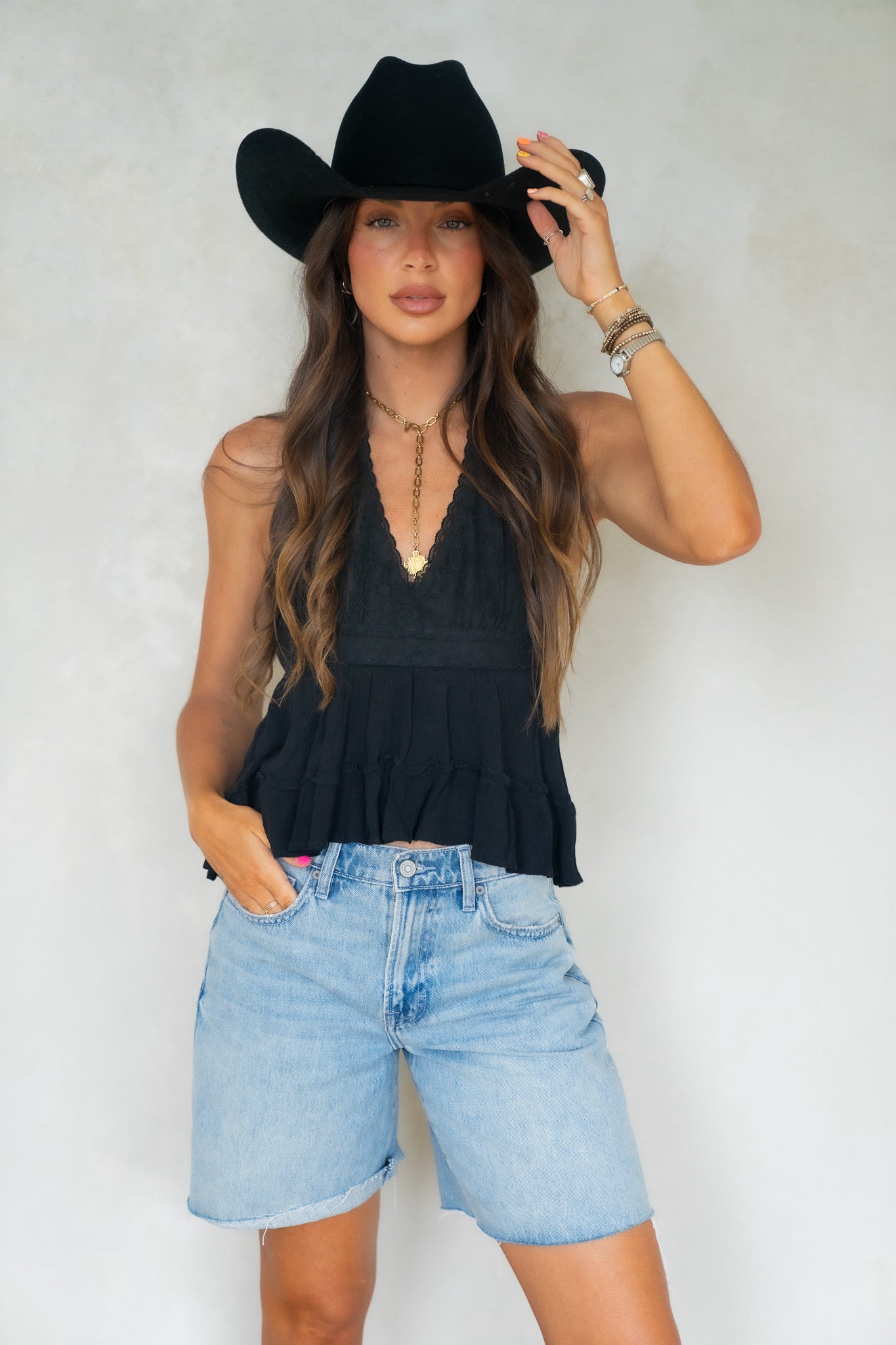 Whimsy Lace Halter