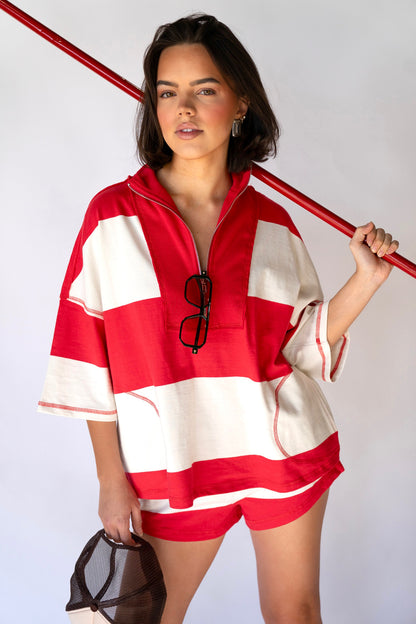 Varsity Striped Set (Multiple Colors)