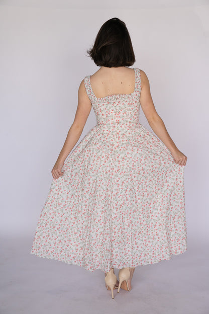 Garden Muse Corset Midi