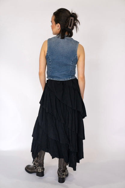 Cascade Tiered Skirt