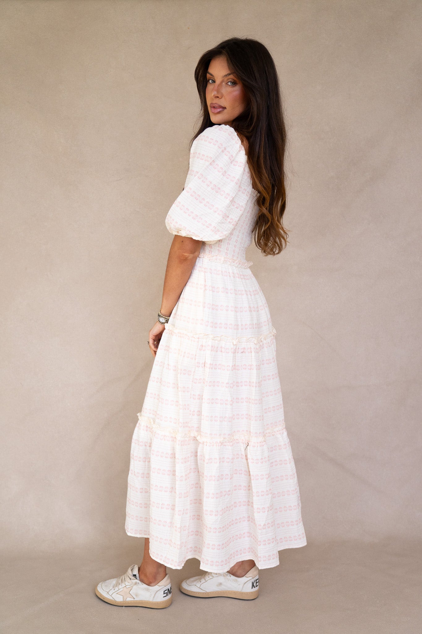 Hattie Smocked Maxi (multiple colors)