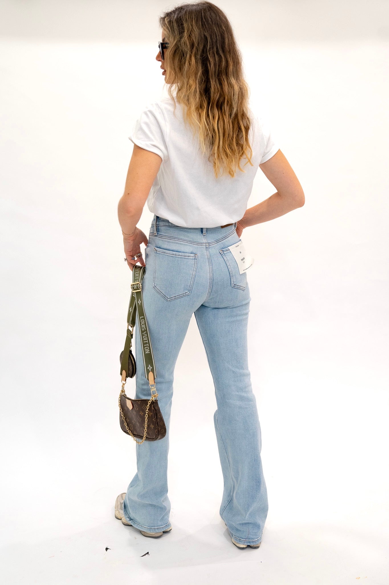 Happi High Rise Flare Jeans (Multiple Colors)