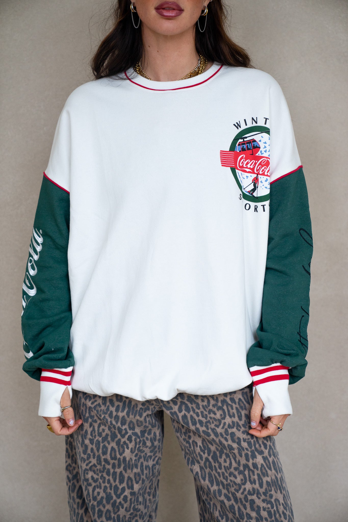 Winter Sports Coke Crewneck