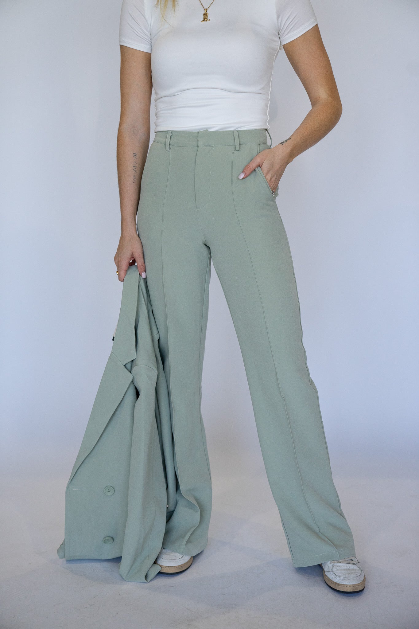 Pleated Trousers (multiple colors)