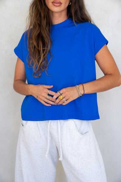 The Royal Blue Muscle Tee