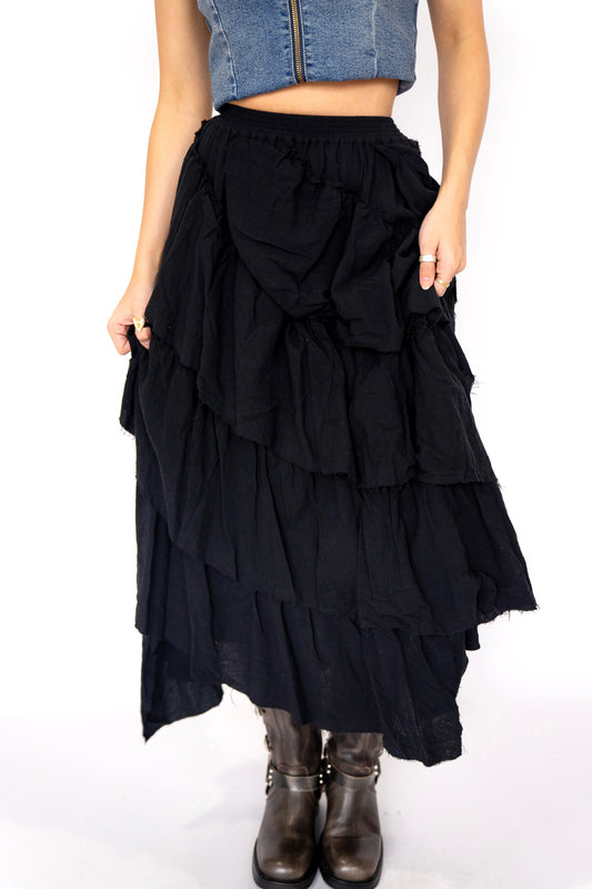 Cascade Tiered Skirt