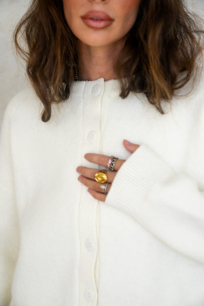 Ollie Cropped Cardigan (Multiple Colors)