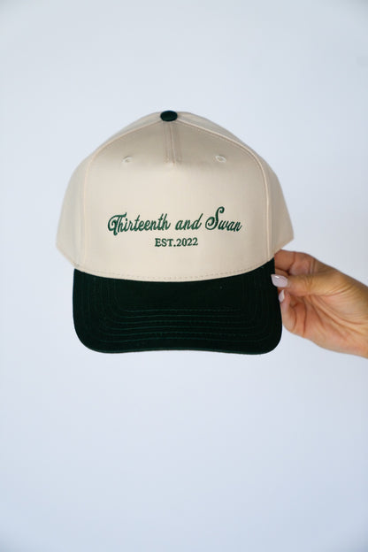 Thirteenth & Swan Vintage Hat