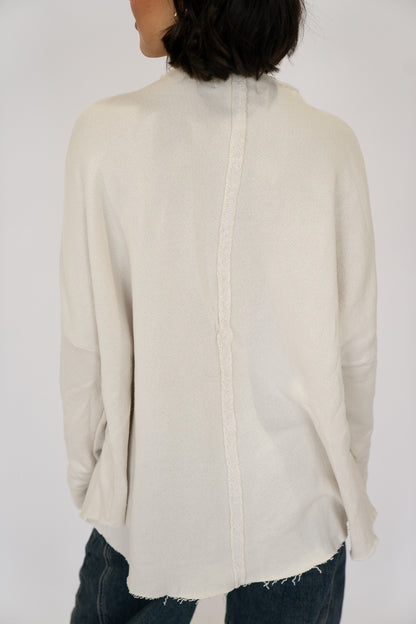 Henley Raw Edge Longsleeve