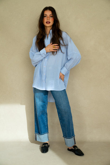 Danny Oversized Button Up