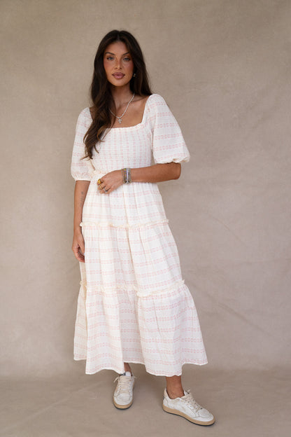 Hattie Smocked Maxi (multiple colors)