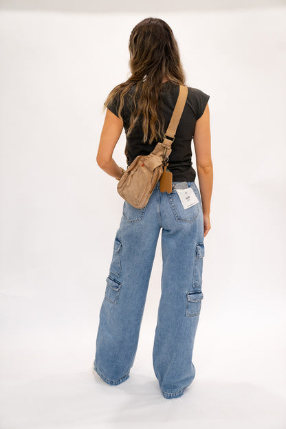 Nori Wide Leg Cargos
